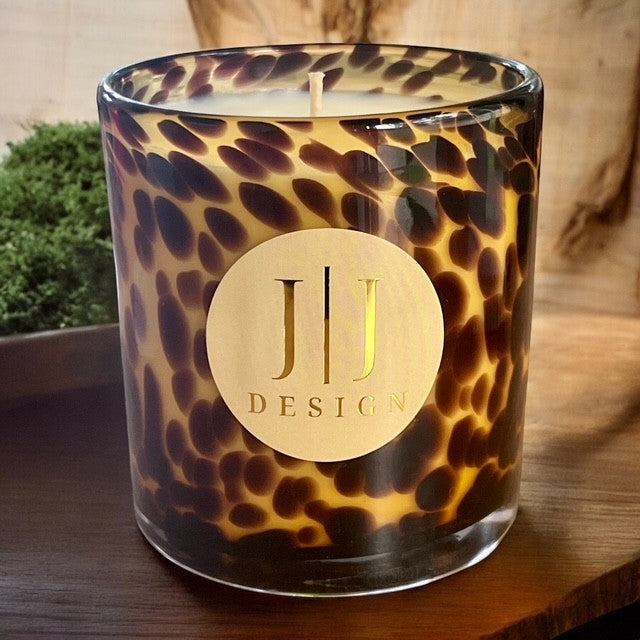 Amber Moss + Teak 200g Scented Soy Candle