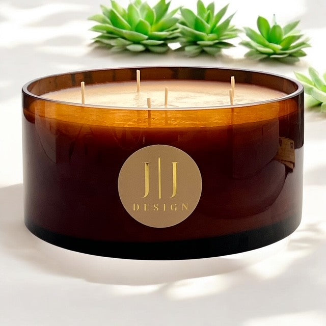 Vanilla Woods 2kg Giant Scented Soy Candle Bowls