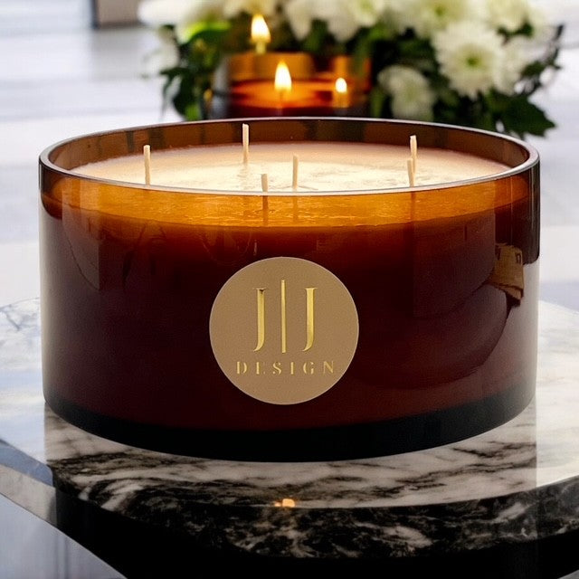 Vanilla Woods 2kg Giant Scented Soy Candle Bowls