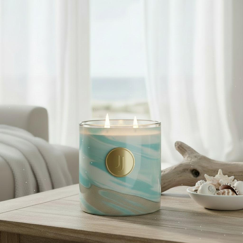 Coastal Candle Solid Jar